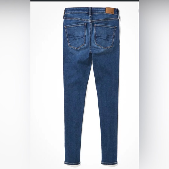 NWT AMERICAN EAGLE NEXT LEVEL STRETCH HIGH WAISTED JEGGINGS - Picture 4 of 5